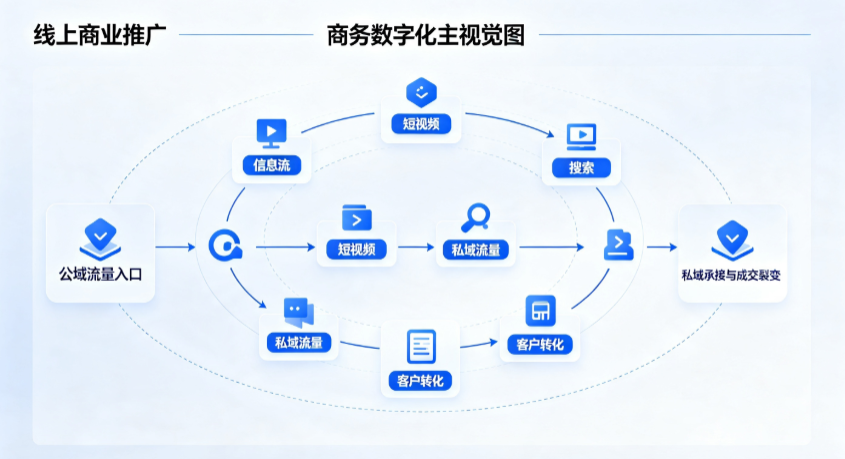 宁德线上商业推广怎么做？全域流量闭环搭建与低成本转化实战指南